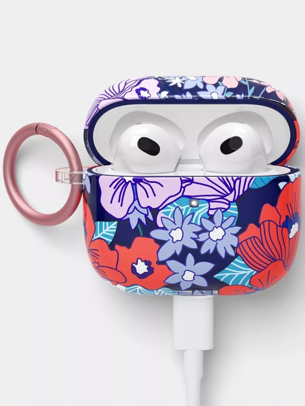 AirPods (3rd Generation) Case with Clip - heyday™ Poppy Flowers